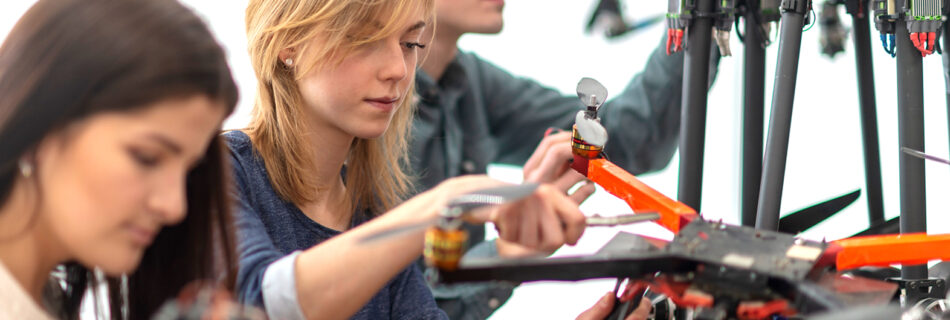 vulcan team working on robotics