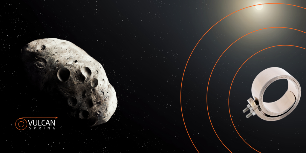 space exploration with hinge springs